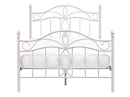 Bed Metal ANTLIA 120 x 200 cm (EU Small Double) Light Beige_1165263