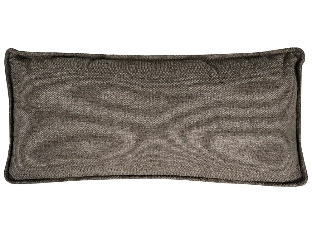 Sofa Bed 3 Seater AROLE Fabric Brown_1056608