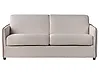 Sofa Bed 2 Seater ISHOJ Fabric Light Beige