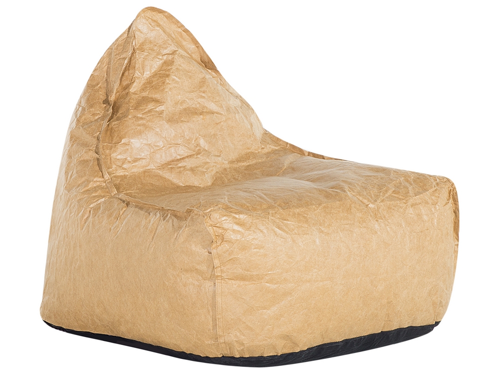 Bean Bag Golden Brown DROP Beliani.cz