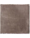 Alfombra de pelo largo EVREN Marrón claro 200 x 200 cm