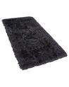 Teppich schwarz 80 x 150 cm Shaggy CIDE_805915