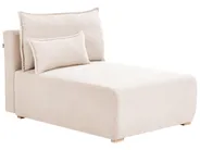 Chaise Longue NERBO Boucle Beige_1034522