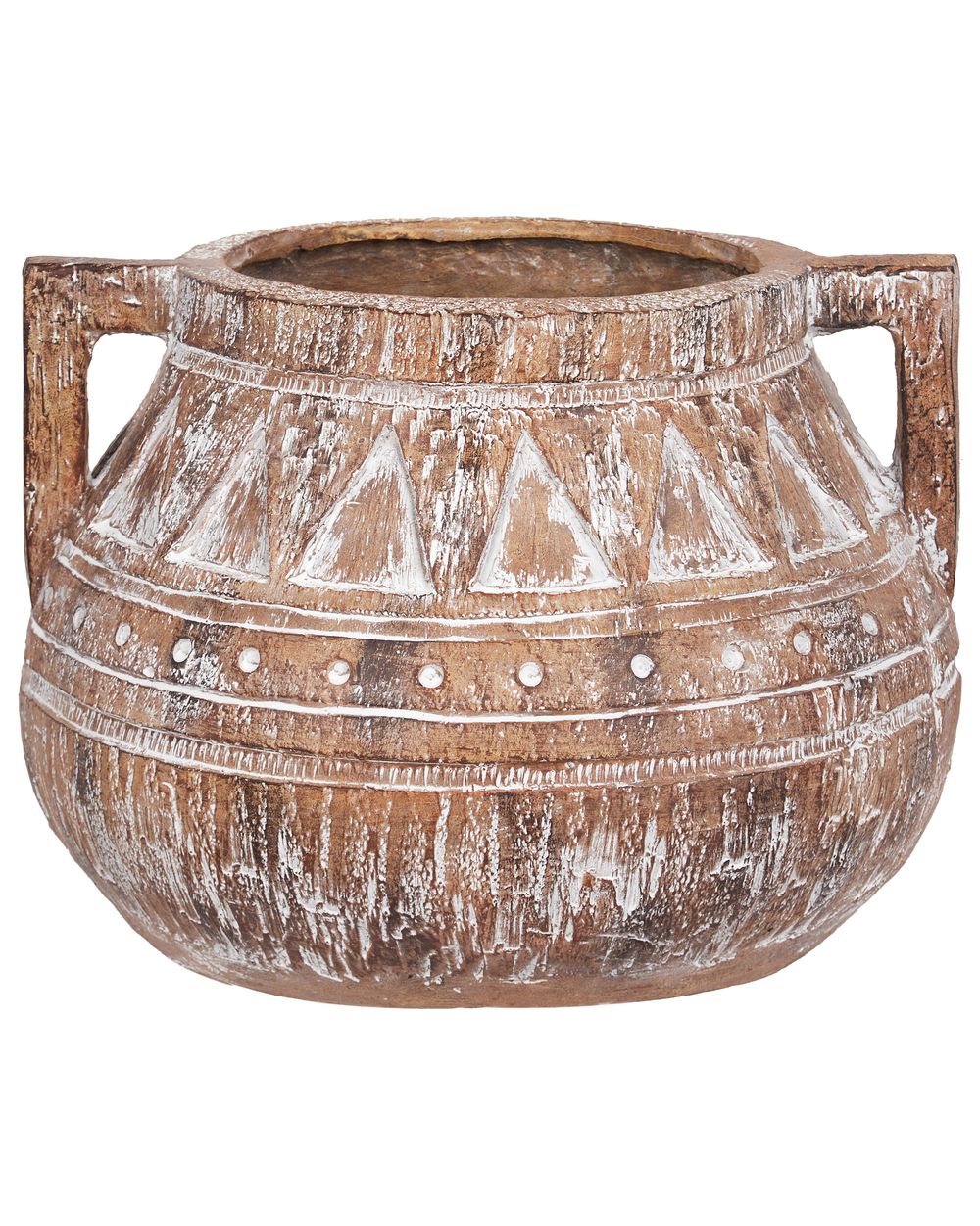 Donica VARIEGATUM 27 cm Brązowy