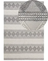 Rug BOZOVA Light Beige 160 x 230 cm Wool_830967