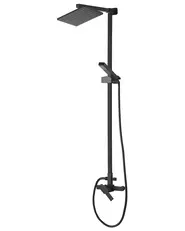 Set doccia con miscelatore e soffione a pioggia TAGBO Nero_786931