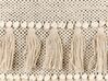 Bavlnená nástenná dekorácia so strapcami béžová GUJRAT_841279