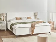 Bed Boucle VALOGNES 180 x 200 cm (EU Super King) Off-White_933771