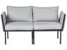 5 Seater Garden Sofa Set Light Grey SKALA_934643