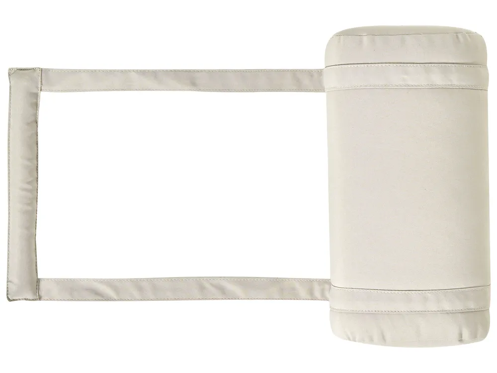 Sonnenliege mit Kissen CESANA PREMIUM mit Relaxfunktion Akazienholz Taupe_991027