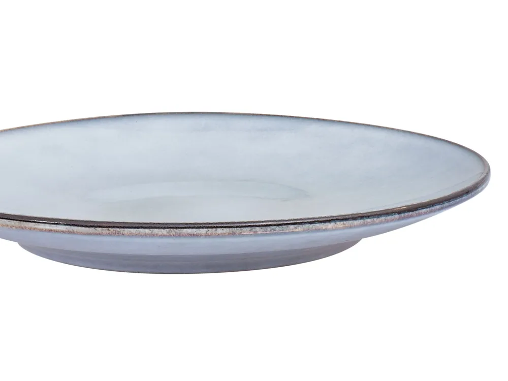 Zestaw 8 dużych talerzy JUNIPER Kamionka Błękitny_986534