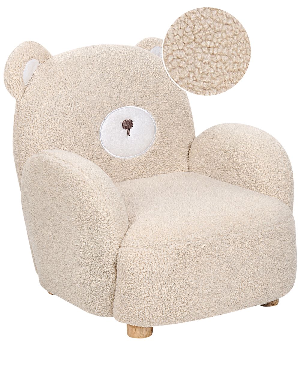 Plush teddy bear chair clearance