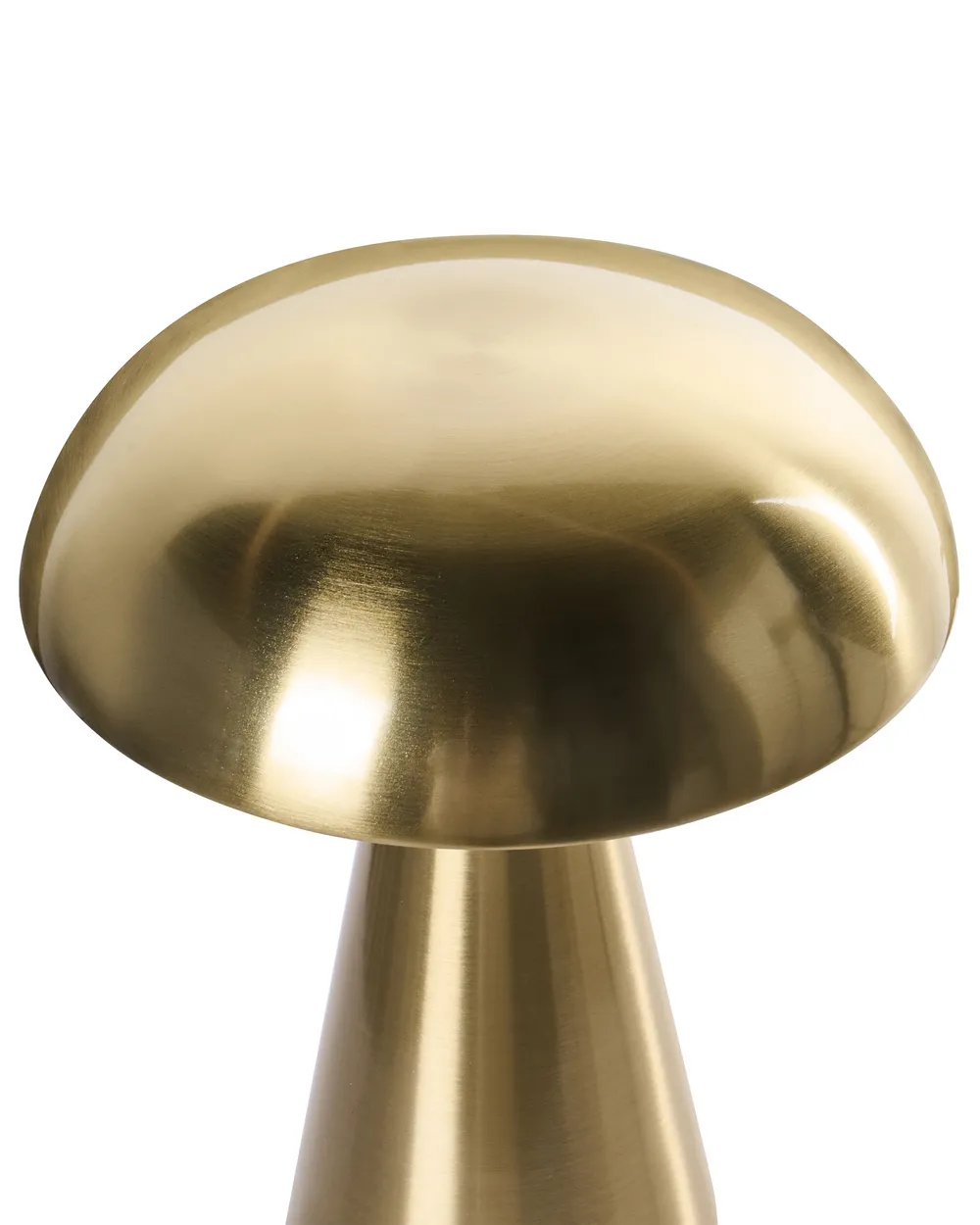 Set of 2 Wireless LED Table Lamp KULFO with Dimmer Metal Gold_1042348