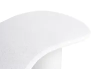 Garden Dining Table SIRMIONE 200 cm 110 cm Terrazzo Effect White_1052920
