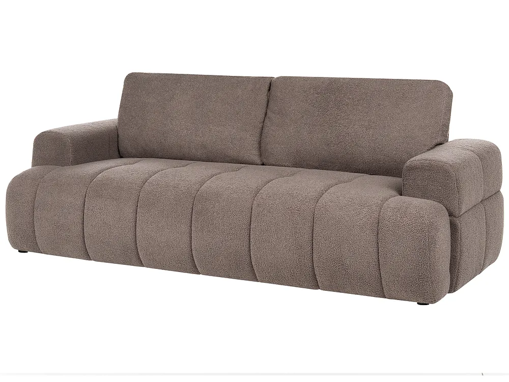 Sofa 3 Seater NARILLA Boucle Taupe_1161471