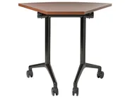 Modulo scrivania angolare pieghevole CAVI 90 cm 64 cm Marrone scuro_1030821