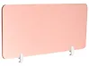 Desk Screen SPLIT 160 x 50 cm Peach Pink