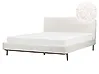 Bed Boucle CORIO 160 x 200 cm (EU King Size) Off-White