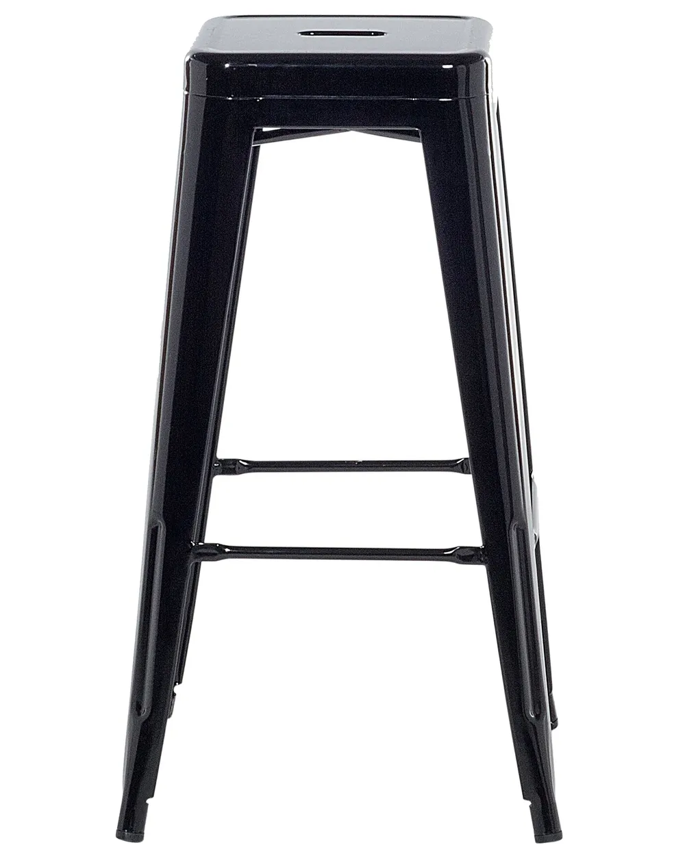Set di 2 sgabelli da bar CABRILLO Metallo Nero_701234