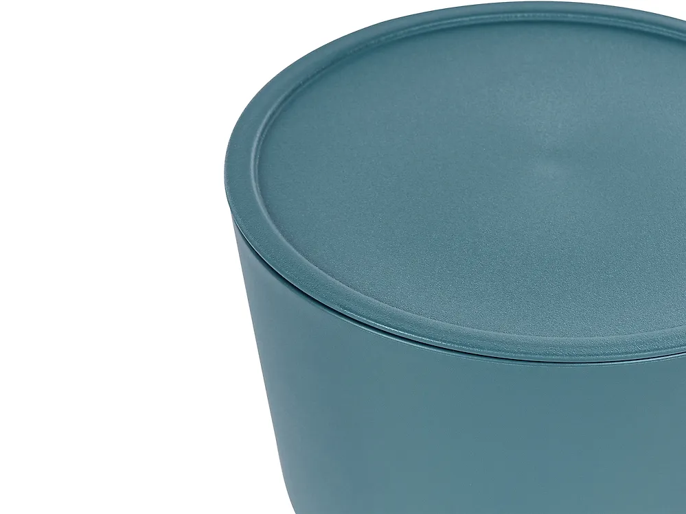 Set of 2 Side Tables ATACAMA 32/40 cm 32/40 cm Teal Orange_1172223
