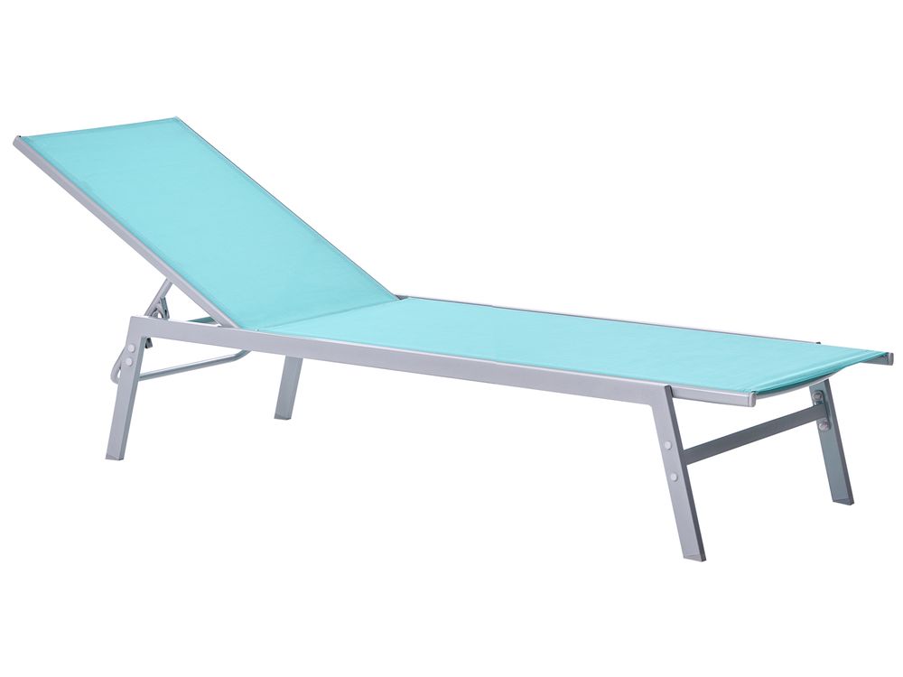 Sun Lounger NOLI Reclining Metal Blue