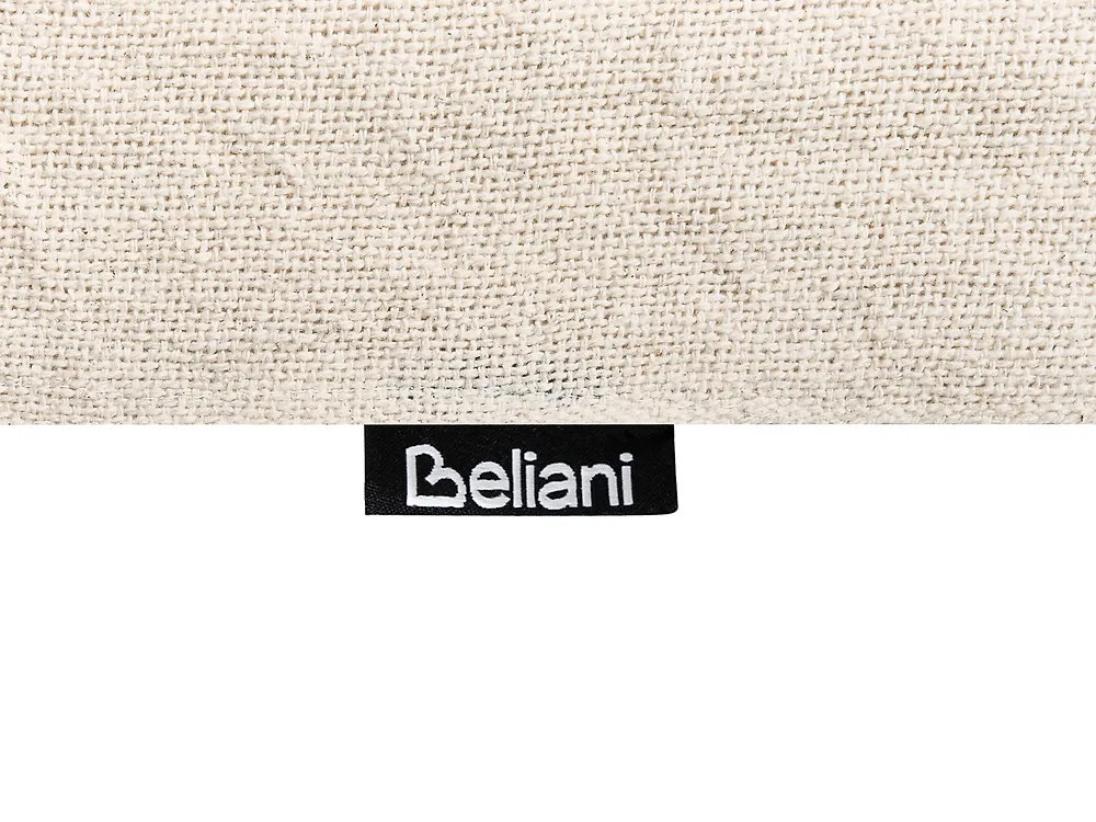 Kuscheldecke KHARI Baumwolle 150 x 200 cm Hellbeige_1067479