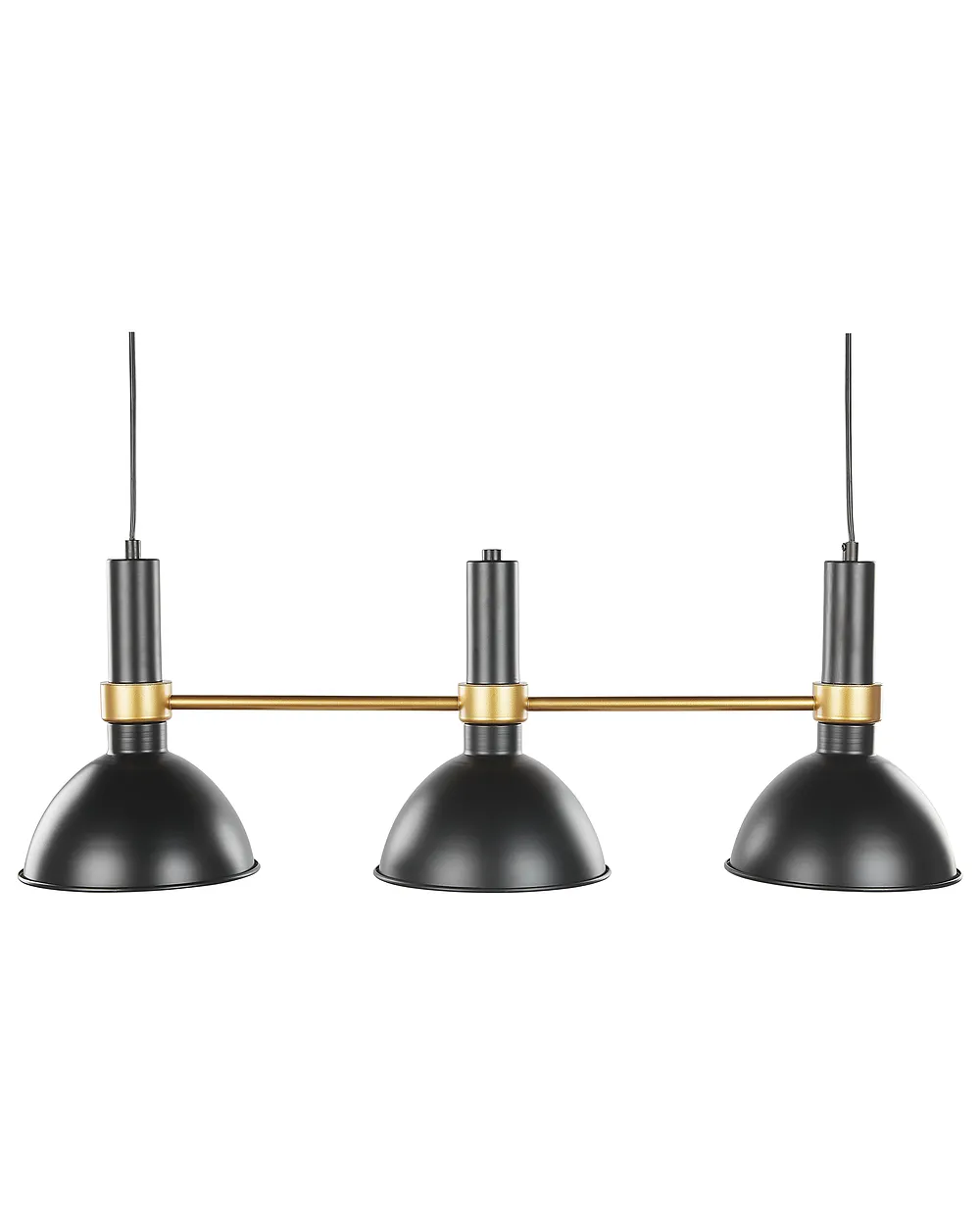 Pendellampa BELES Metall Svart Beliani se pendellampa-beles-metall-svart-beliani-se