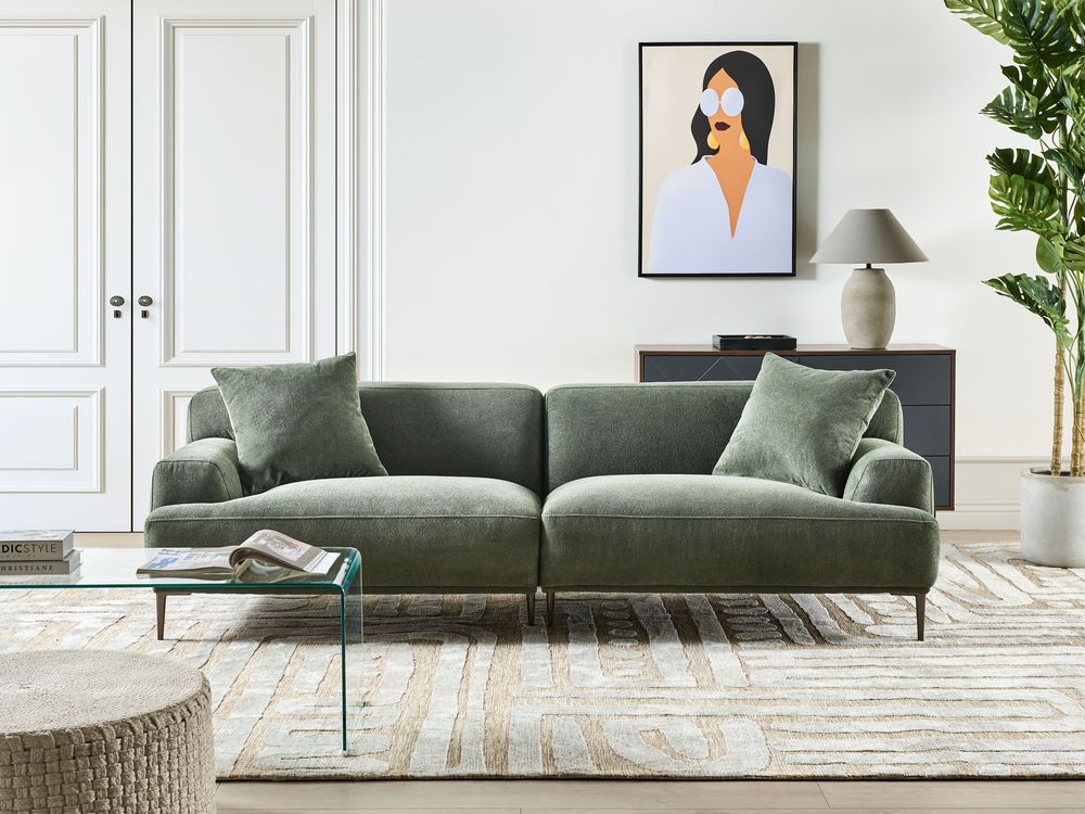 Sofa dla 3 osób MATILA Zielony