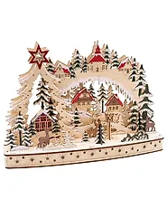 Christmas Decoration LED KORIA 31 cm Light Brown_1175962