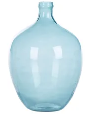 Wazon na kwiaty ROTI 39 cm Szkło Błękitny_823657