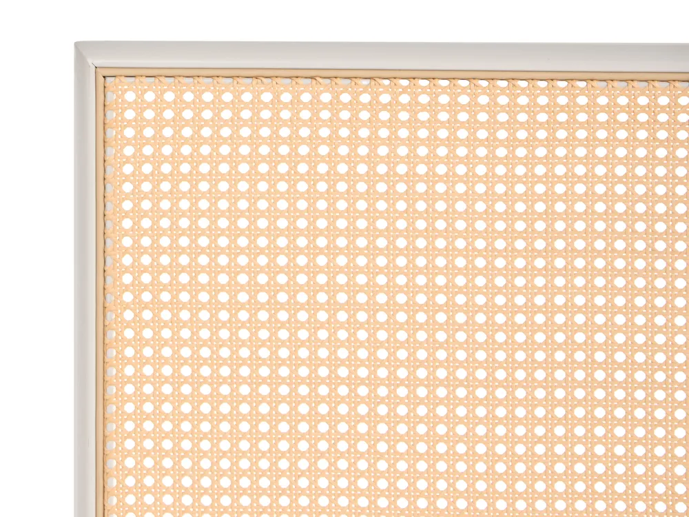 Letto Rattan sintetico (PE) AVANTON 160 x 200 cm Beige_1116785