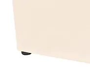 Ottoman Bed LUBBON Velvet Off-White 140 x 200 cm (EU Double)_882141
