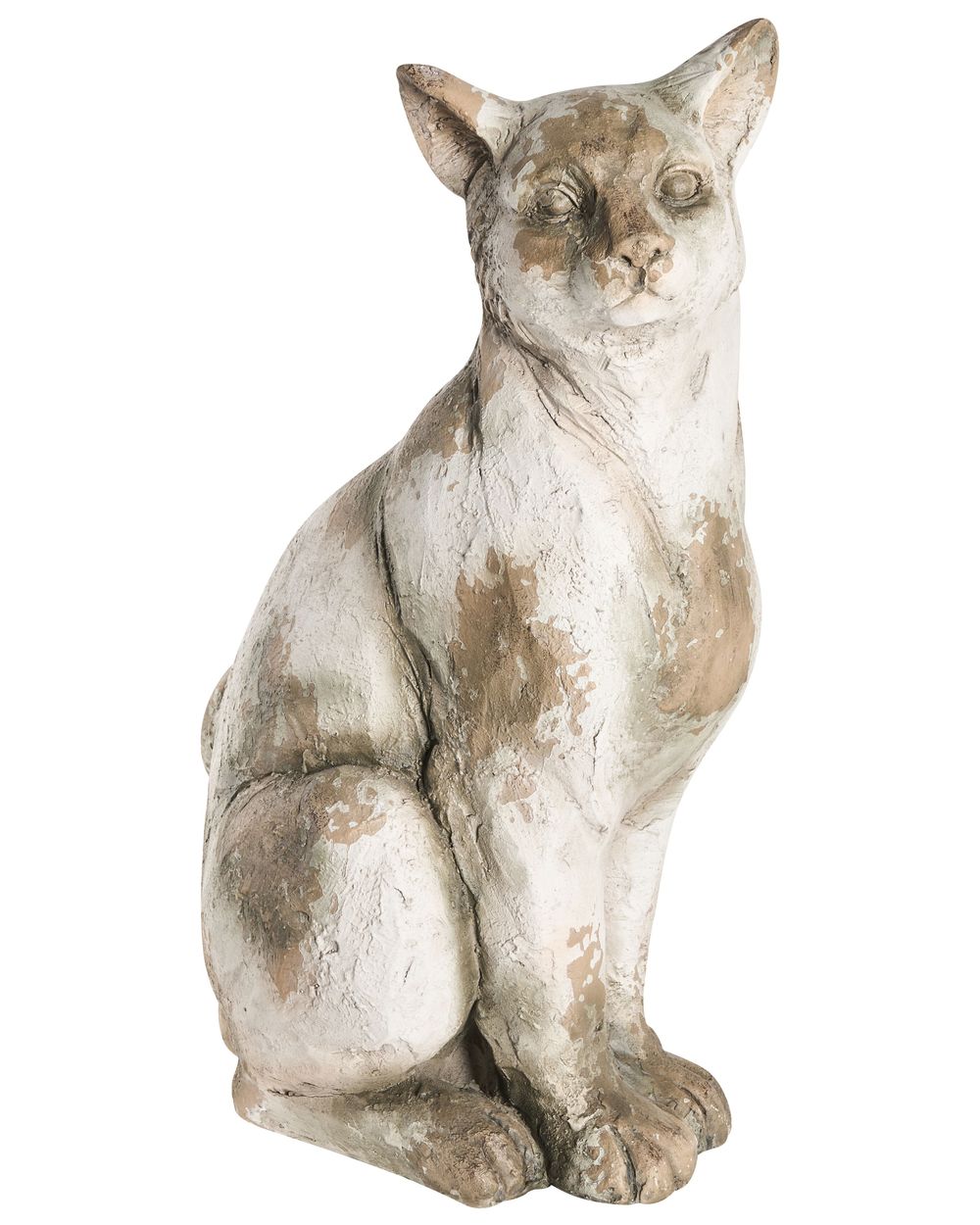 Statue de jardin OFFIDA Chat 50 cm Beige