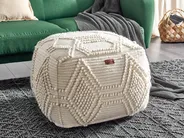 Pouffe CHOIM Wool Beige_904422
