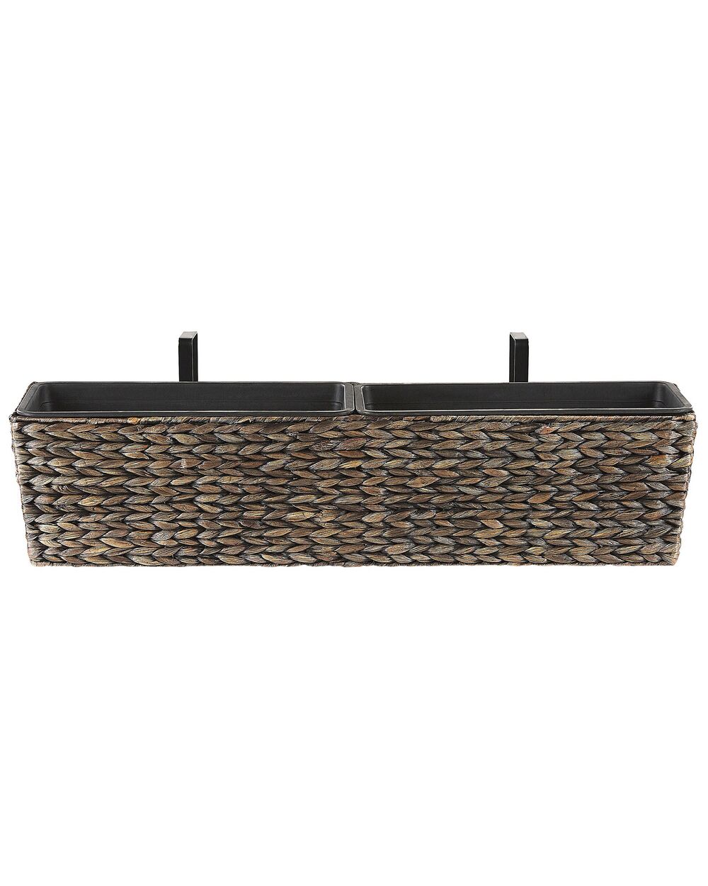 Blumenkübel KAWALA 80 cm Braun