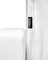 Armchair ABERDEEN Faux Leather White_1038787