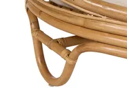 Garden Daybed ROSSANO Rattan Natural_873173