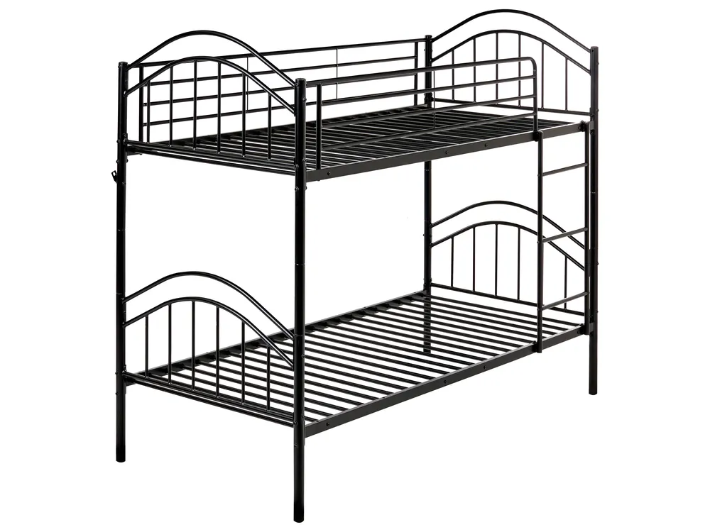 Cadre De Lit Superposé En étal Avec Rail De Sécurité Et échelle, Pas