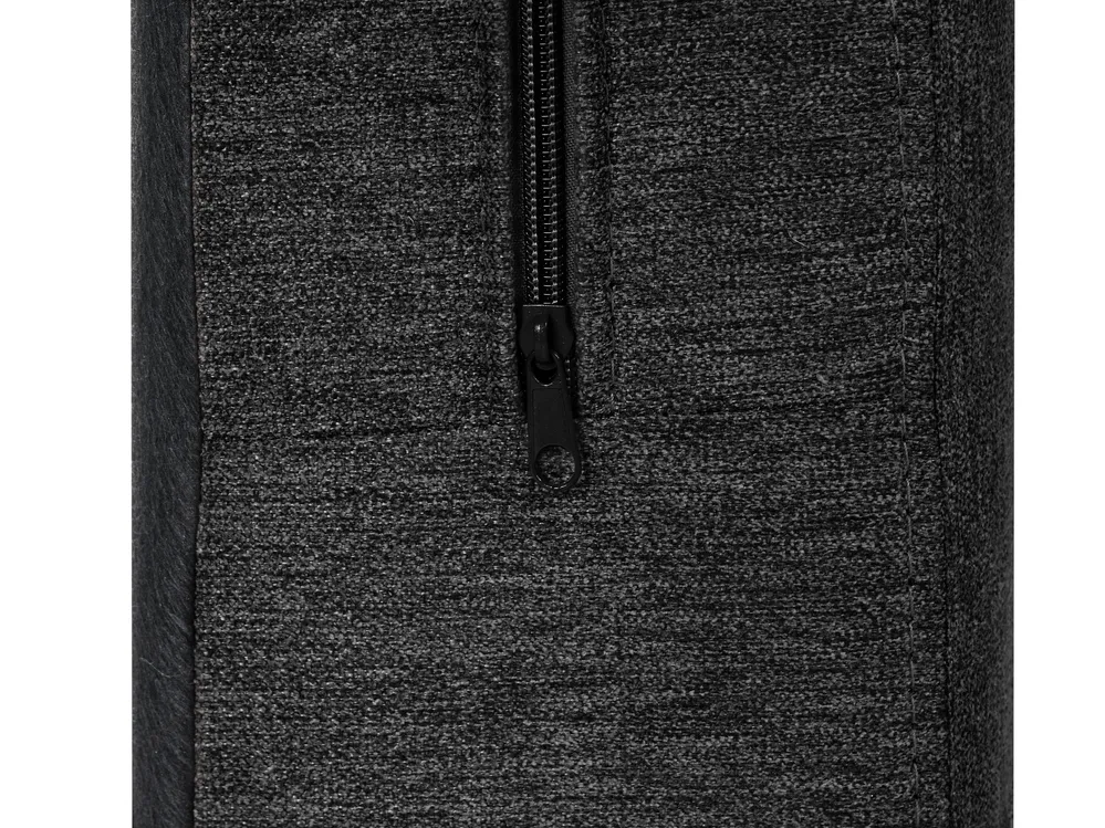 Set da salotto 4 posti KILDAL Tessuto Nero_1058754