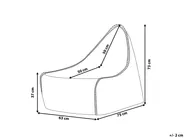 Bean Bag Cover DROP 63 cm 75 cm Brown_1169106