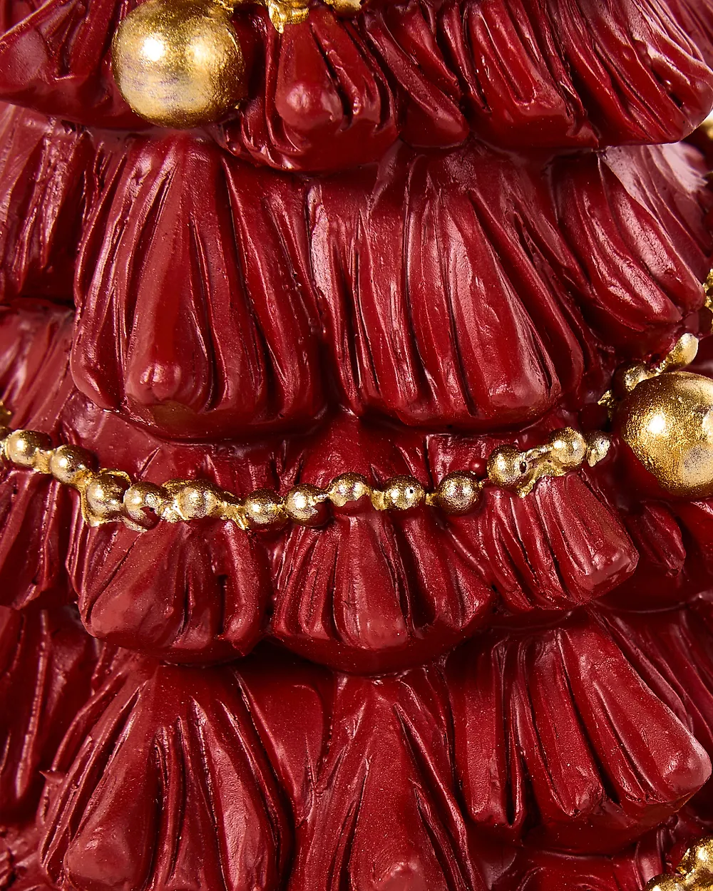 HITIS 32/32/40 cm Albero di Natale Rosso/Bianco_1175573