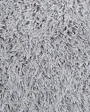 Tapis à poils longs CIDE Gris clair 160 x 230 cm_746783