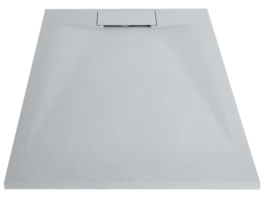 Brodzik prysznicowy AZZURRO 80 x 120 x 3 cm Szary_968724