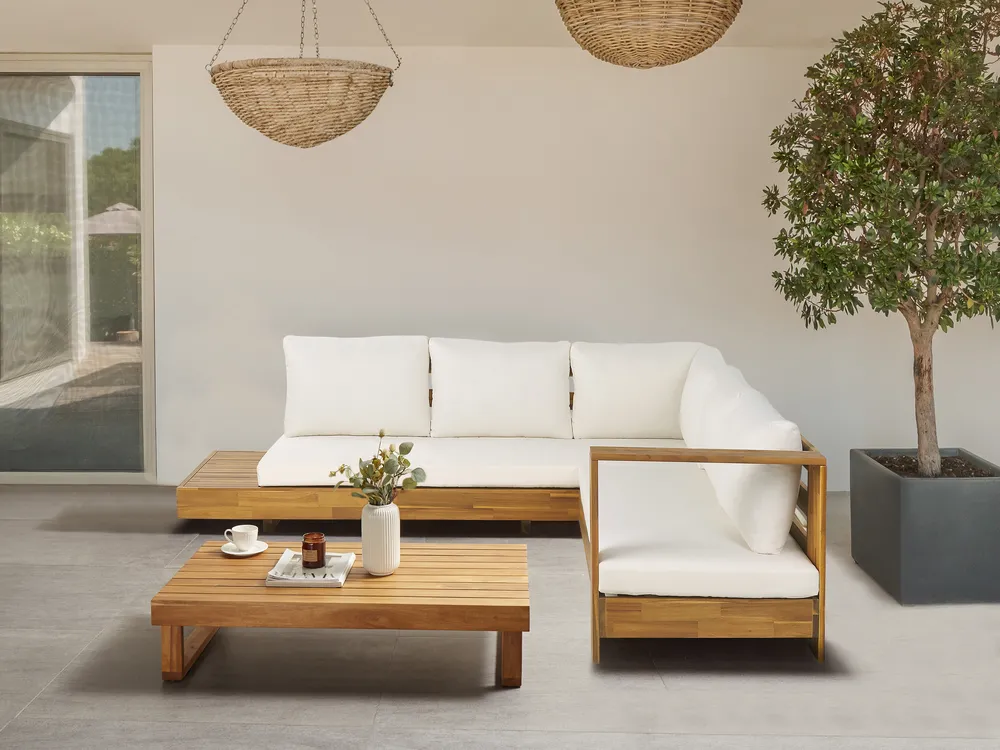 Set di divani angolari da giardino posti MARETTIMO Lato Sinistro