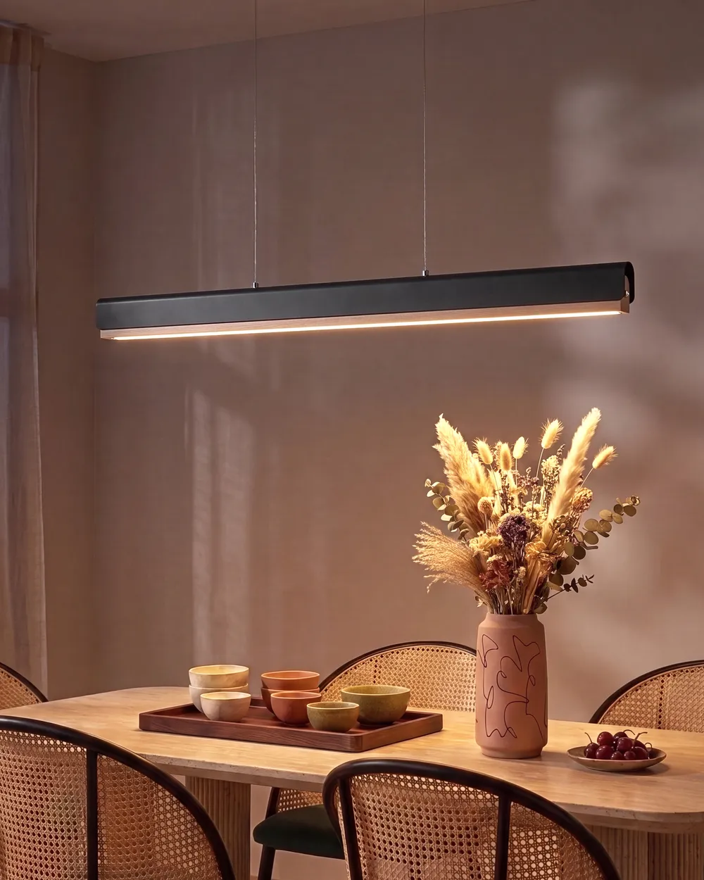 Lampa wisząca LED MARA Metal Czarny