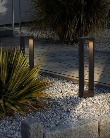 Outdoor LED Bollard Lamp Black PERDIDO