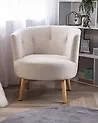 Armchair ODENZEN Fabric Off-White