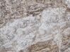 Négyszemélyes szürke alumínium márványhatású étkezőgarnitúra MALETTO/BUSSETO_923225