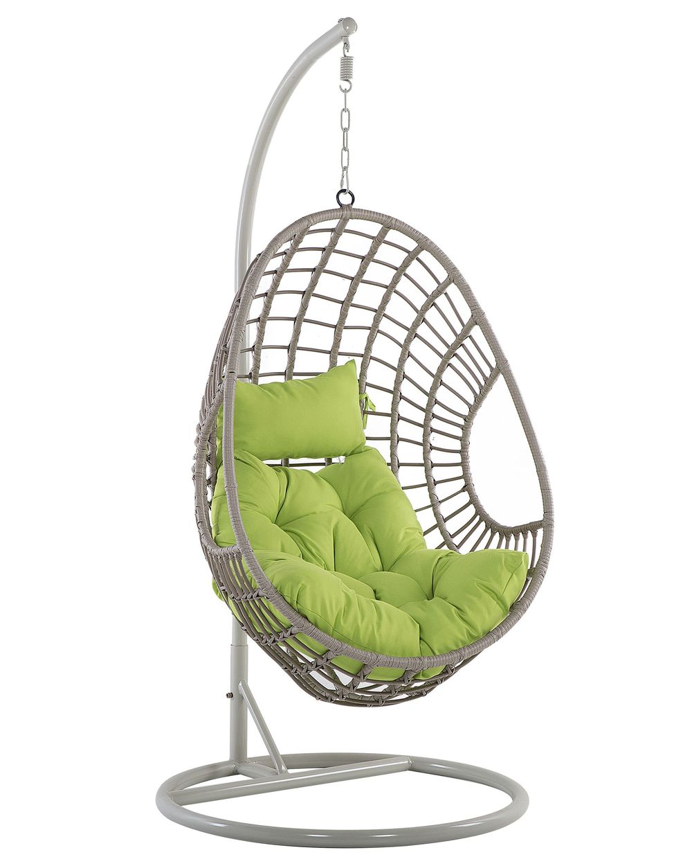 Hængestol med stativ ARPINO PE-rattan Beige