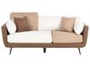 Sofa dla 3 osób BOLGA Brązowy